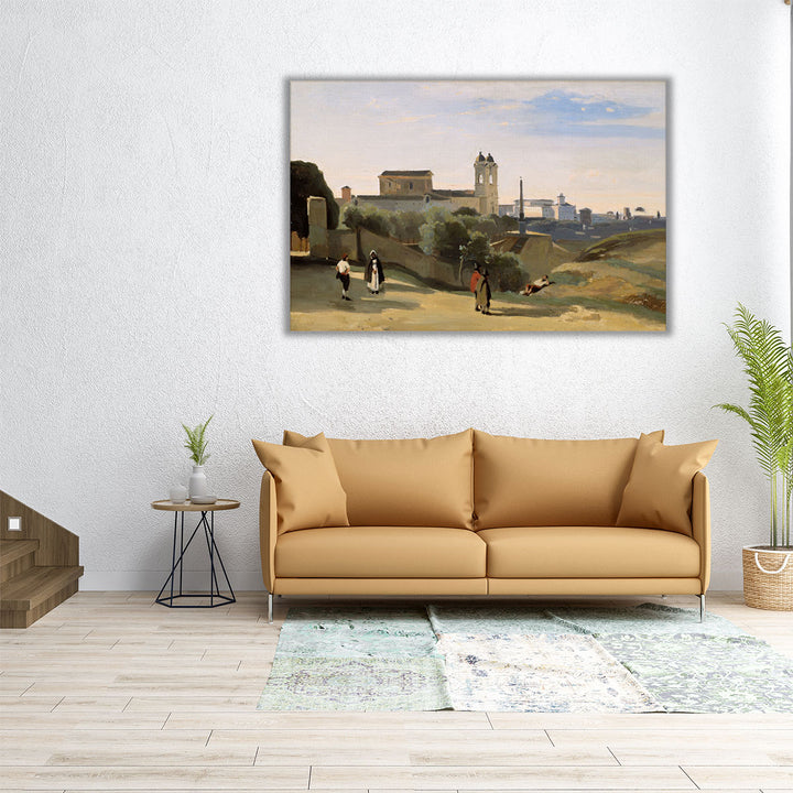 Monte Pincio, Rome, 1942 - Canvas Print Wall Art