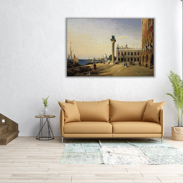Venise, La Piazetta - Canvas Print Wall Art