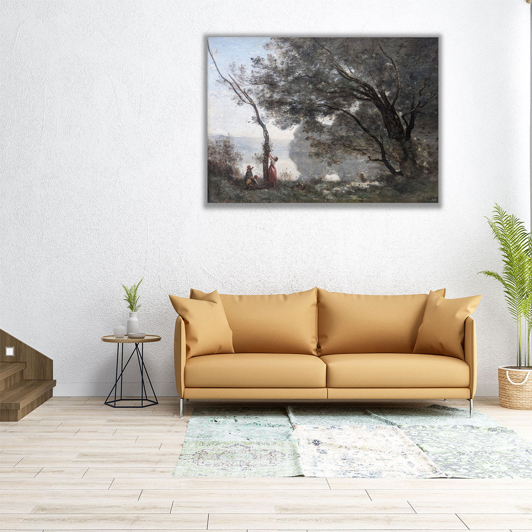 Souvenir de Mortefontaine - Canvas Print Wall Art