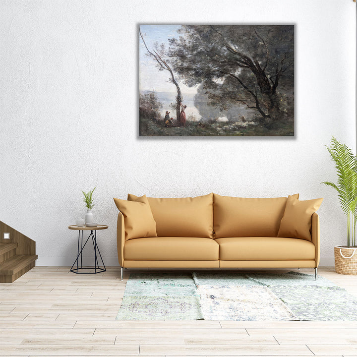 Souvenir de Mortefontaine - Canvas Print Wall Art