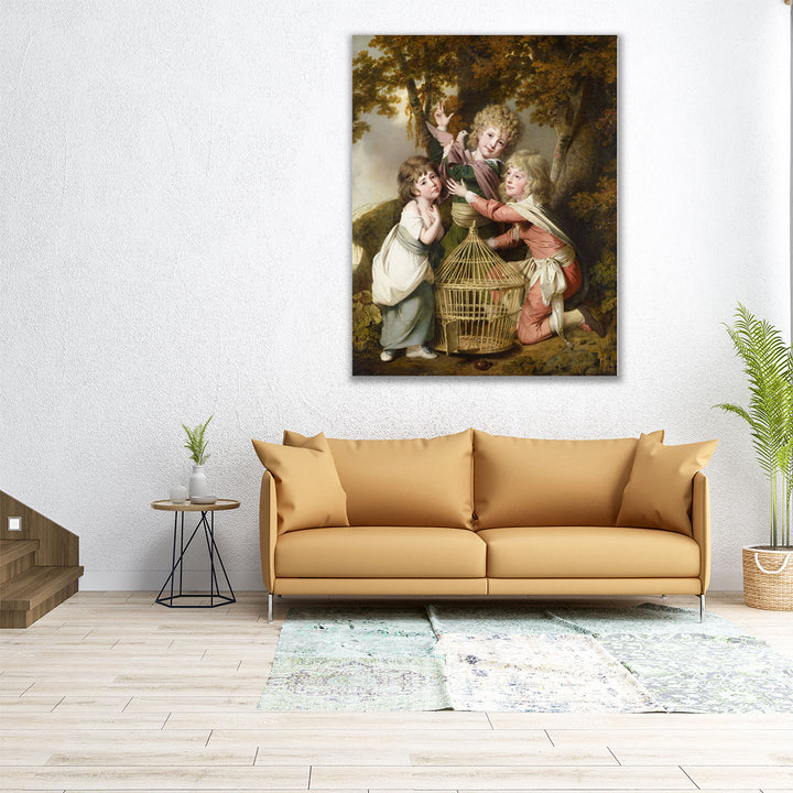 The Synnot Children - Canvas Print Wall Art