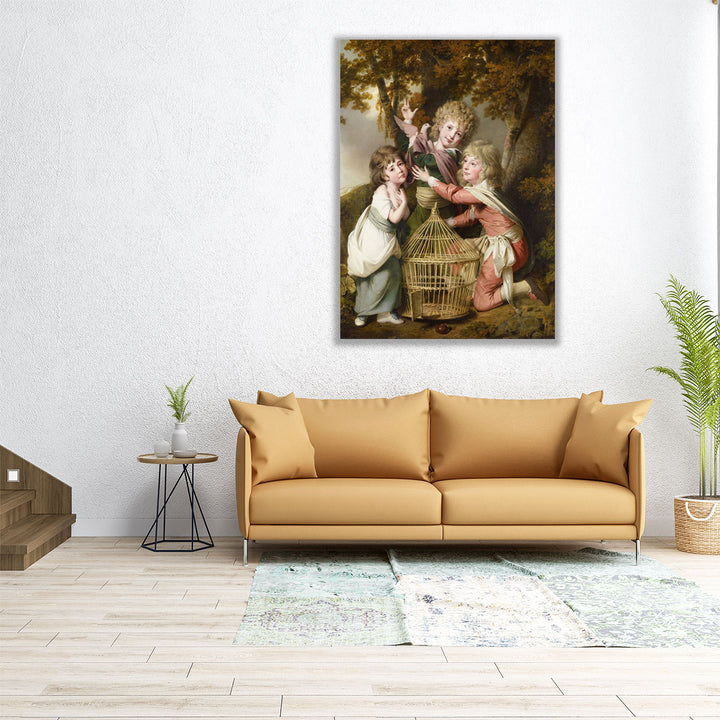The Synnot Children - Canvas Print Wall Art
