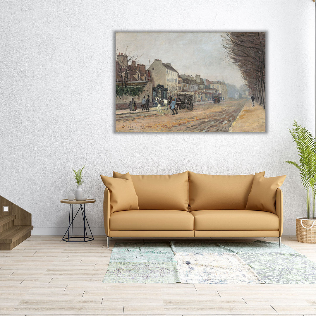 Boulevard Heloise , Argenteuil - Canvas Print Wall Art