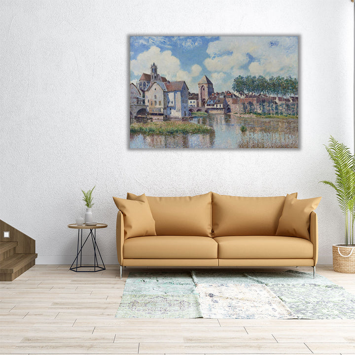 Moret Sur Loing, 1891 - Canvas Print Wall Art