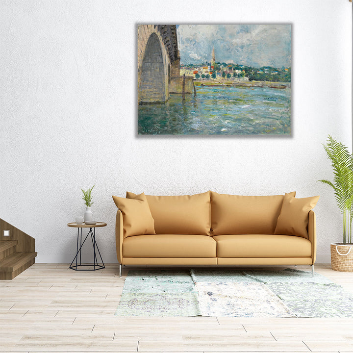 Le Pont De St. Cloud, 1877 - Canvas Print Wall Art