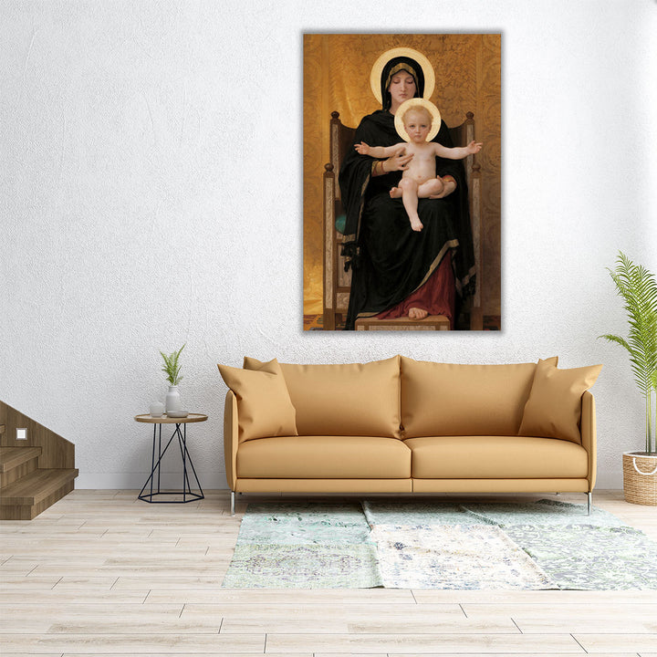 Virgin and Child, 1888 - Canvas Print Wall Art