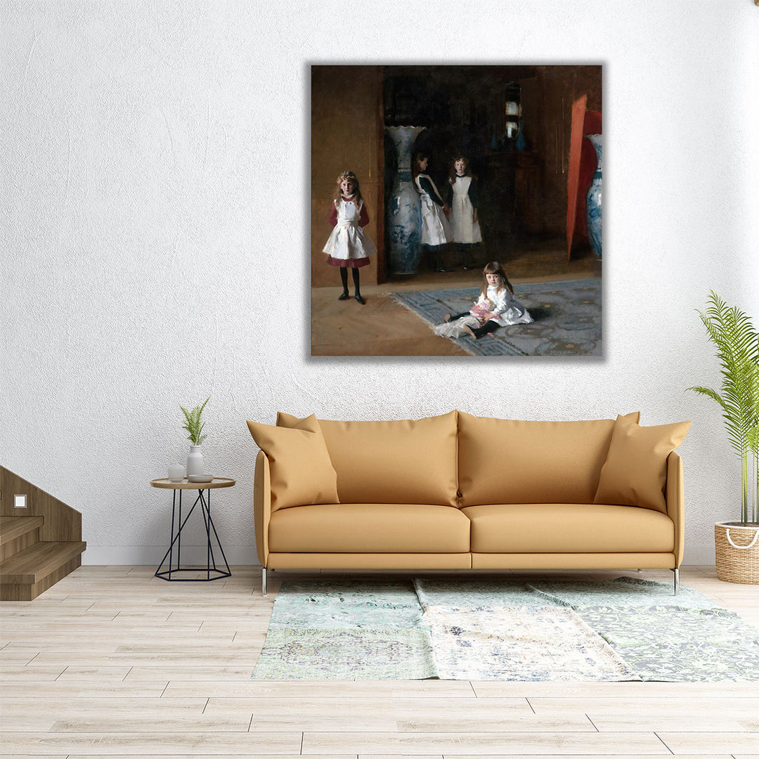 The Daughters of Edward Darley Boit - Canvas Print Wall Art