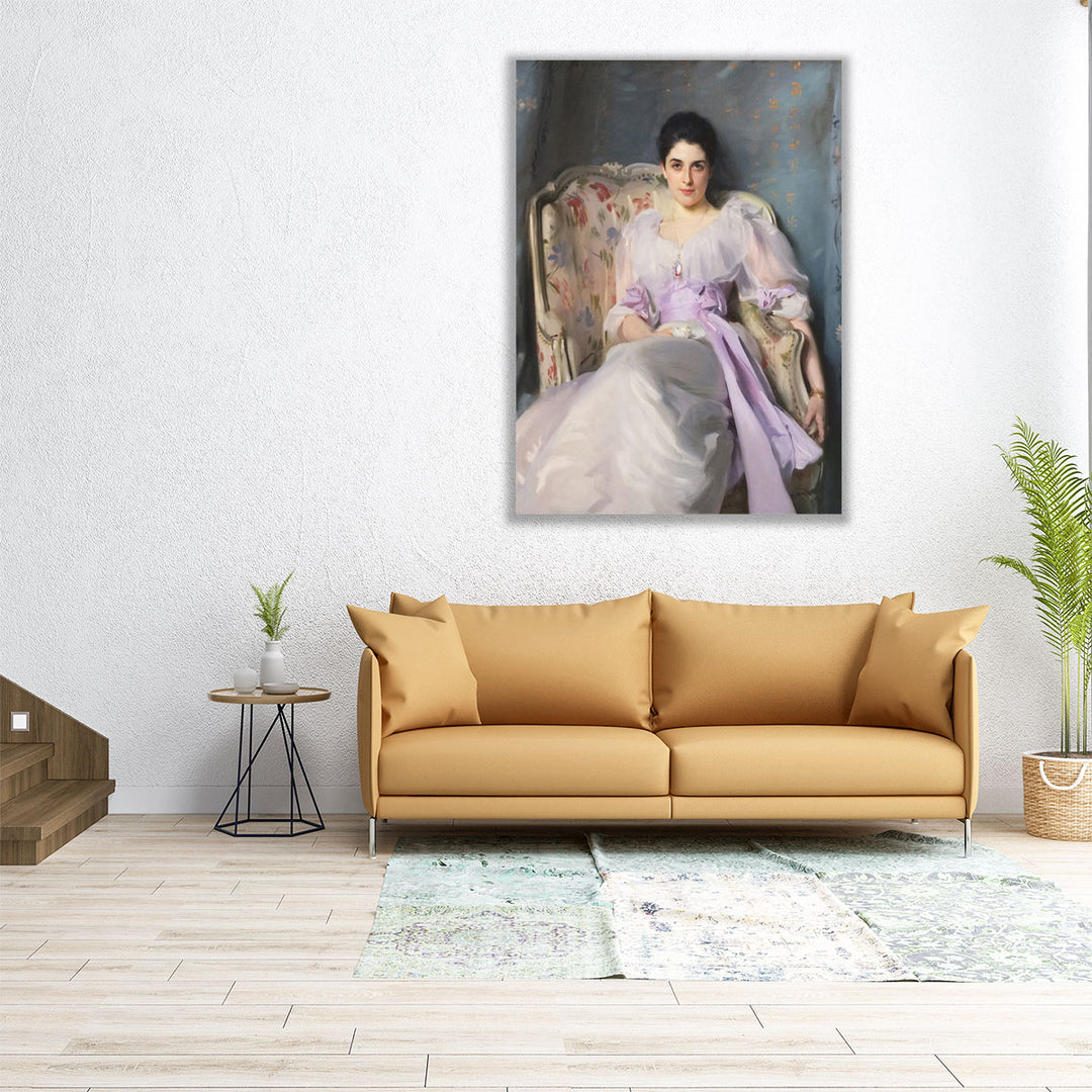 Portrait of Lady Agnew of Lochnaw - Canvas Print Wall Art