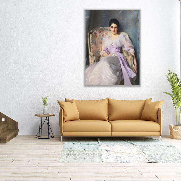 Portrait of Lady Agnew of Lochnaw - Canvas Print Wall Art