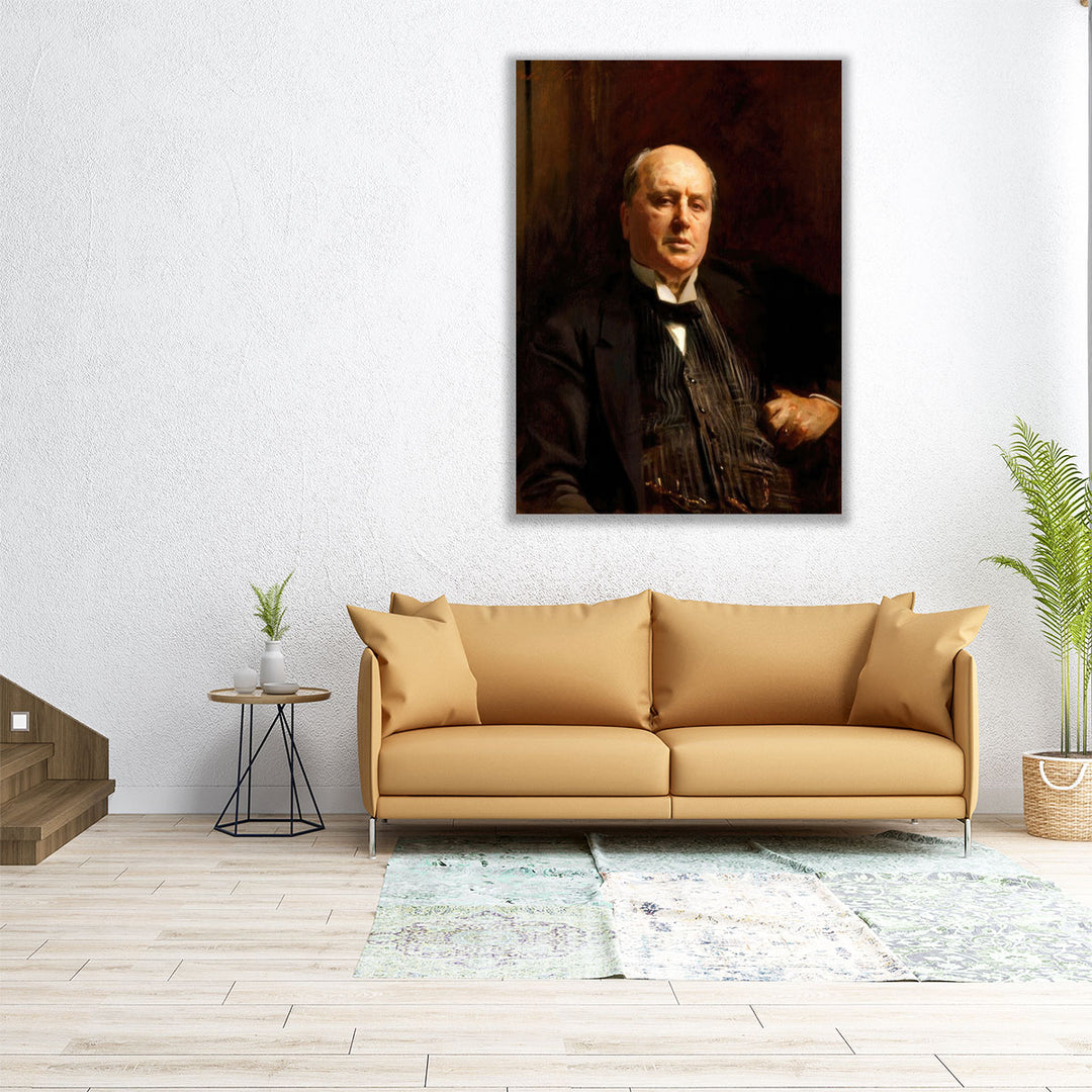 Portrait of Henry James - Canvas Print Wall Art