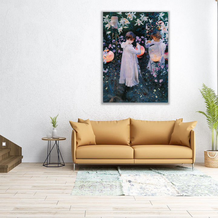Carnation, Lily, Rose - Canvas Print Wall Art
