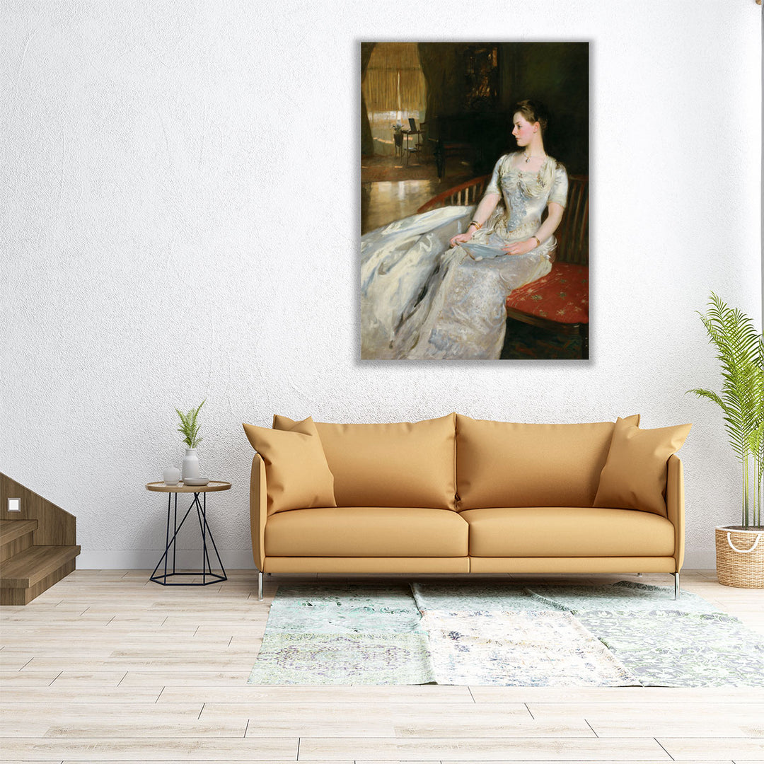 Portrait of Mrs. Cecil Wade - Canvas Print Wall Art