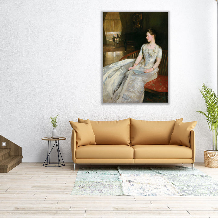 Portrait of Mrs. Cecil Wade - Canvas Print Wall Art