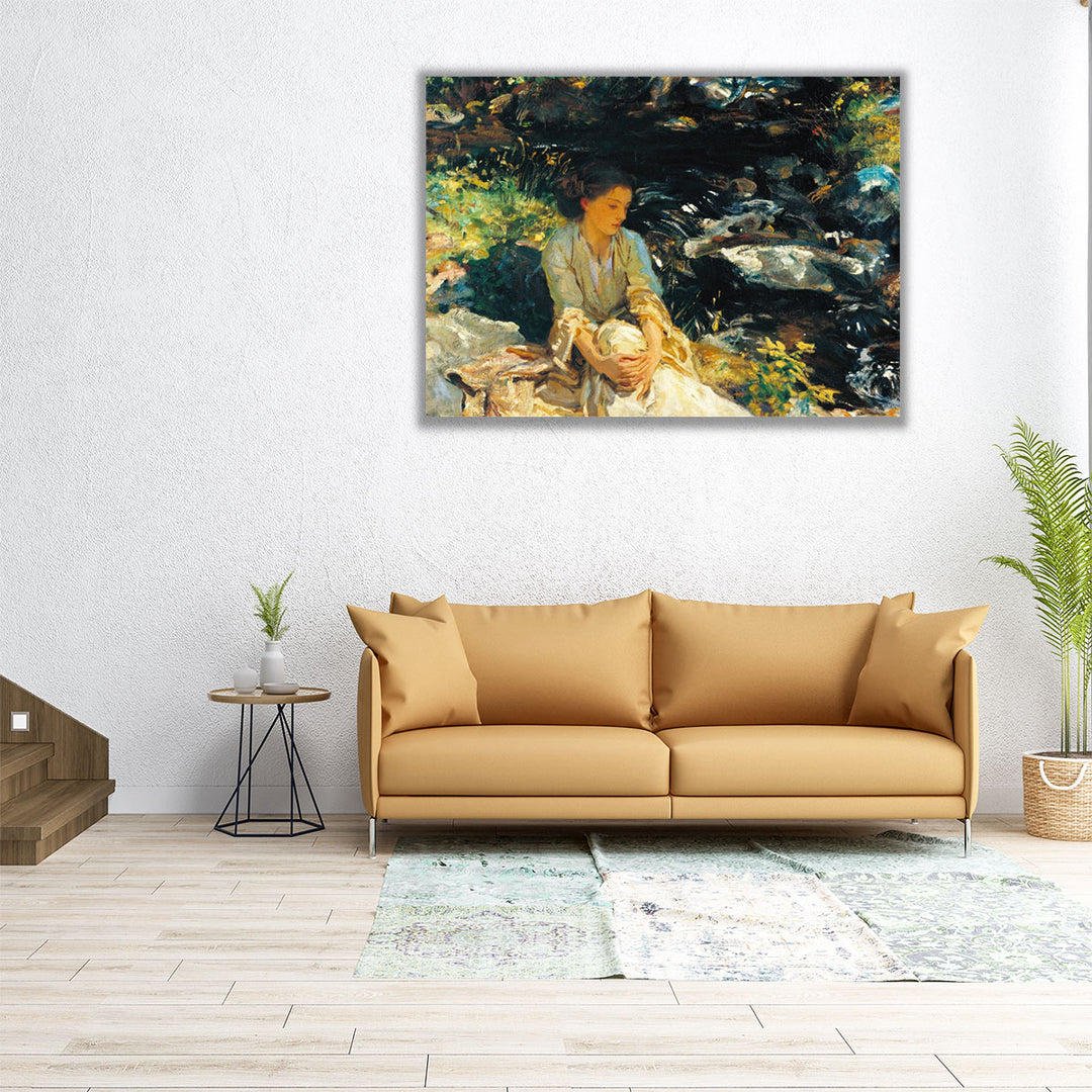 Sargent, Black Brook - Canvas Print Wall Art