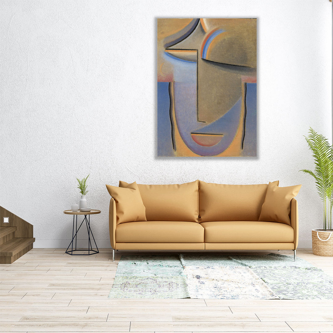 Abstract Head, Evening, 1927 - Canvas Print Wall Art