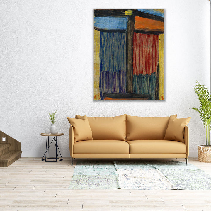 Meditation on a Gold Background, 1936 - Canvas Print Wall Art