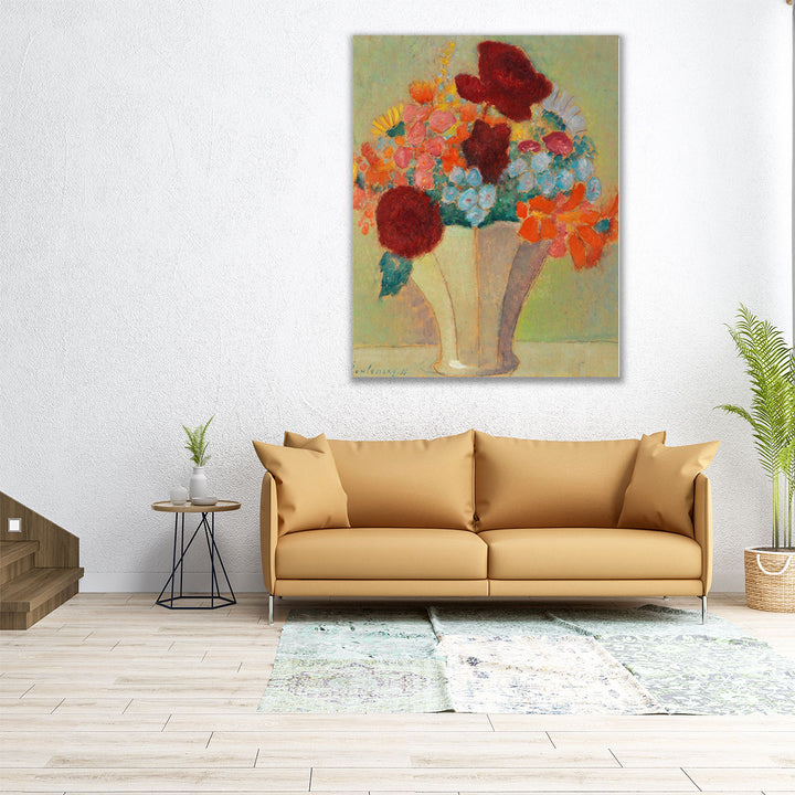 Grosses Stillleben, Helles Bouquet - Canvas Print Wall Art