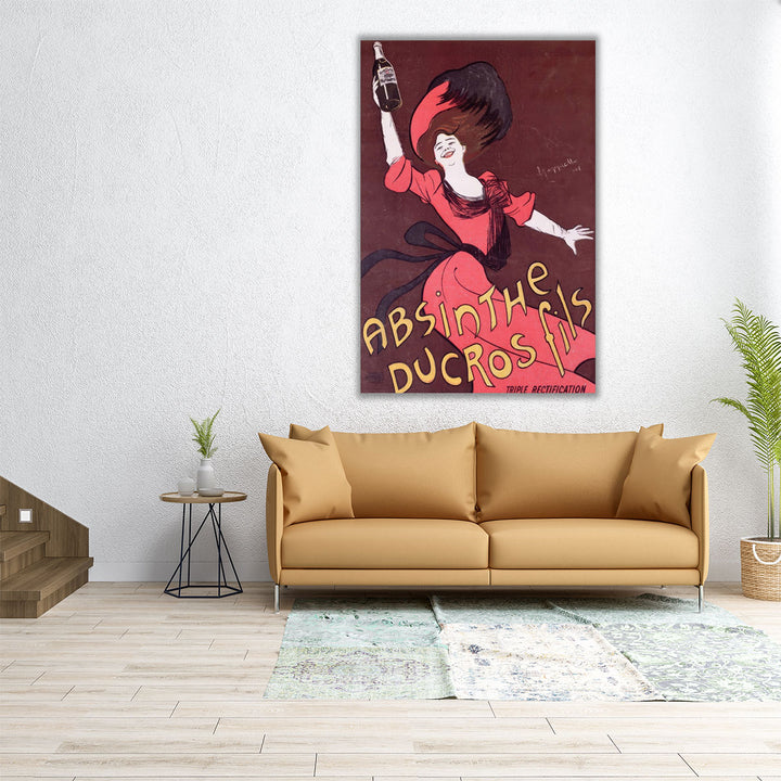 Absinthe Ducros Fils, 1901 - Canvas Print Wall Art