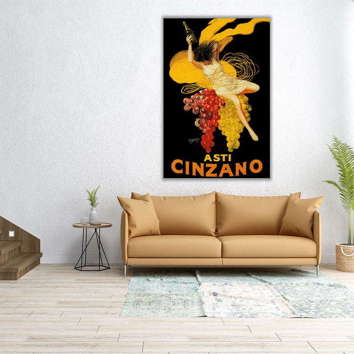 Asti Cinzano, 1910 - Canvas Print Wall Art