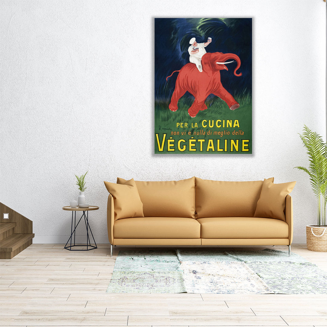 Vegetaline, 1910 - Canvas Print Wall Art