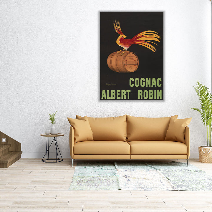 Cognac Albert Robin, 1908 - Canvas Print Wall Art