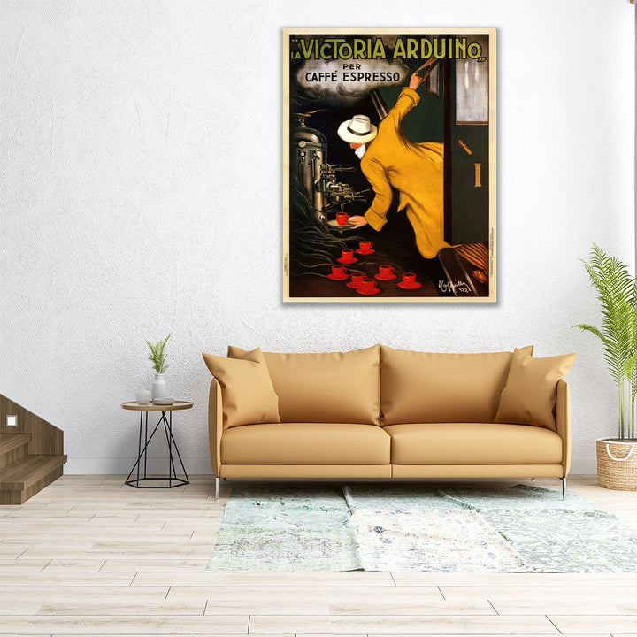 Advertising Poster for Victoria Arduino - Canvas Print Wall Art
