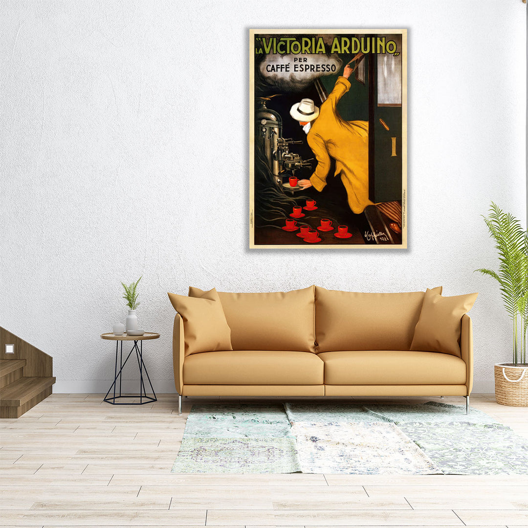 Advertising Poster for Victoria Arduino - Canvas Print Wall Art