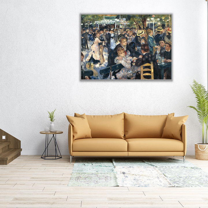 Le Moulin de la Galette - Canvas Print Wall Art