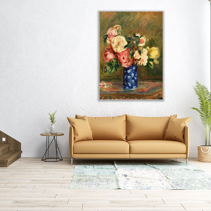 Le Bouquet de Roses, 1882 - Canvas Print Wall Art