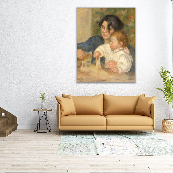 Gabrielle et Jean - Canvas Print Wall Art