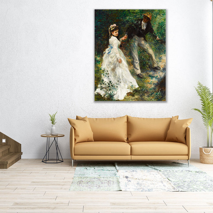 La Promenade, 1870 - Canvas Print Wall Art