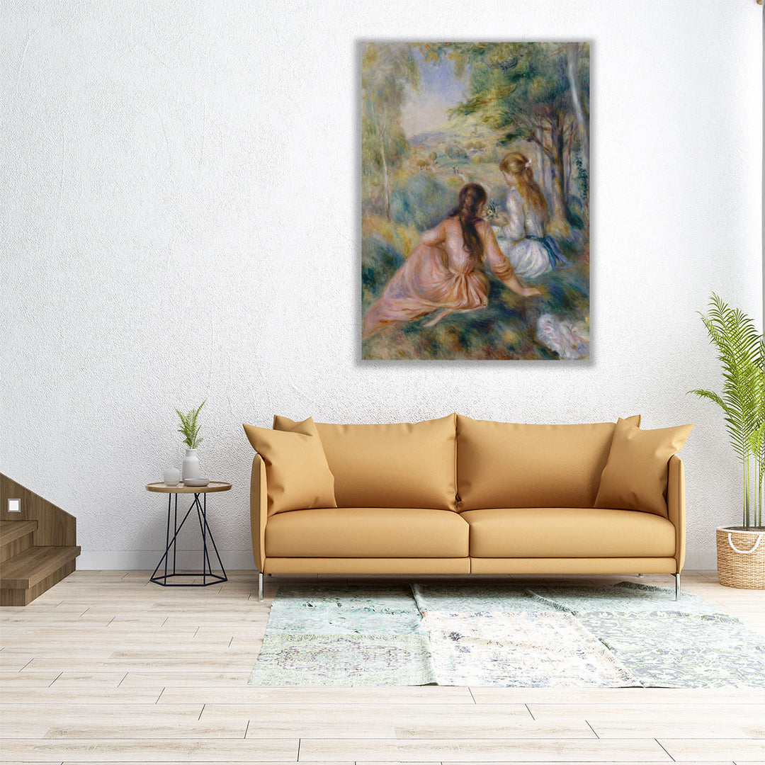 In the Meadow - Canvas Print Wall Art