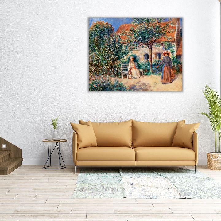 En Bretagne, 1886 - Canvas Print Wall Art