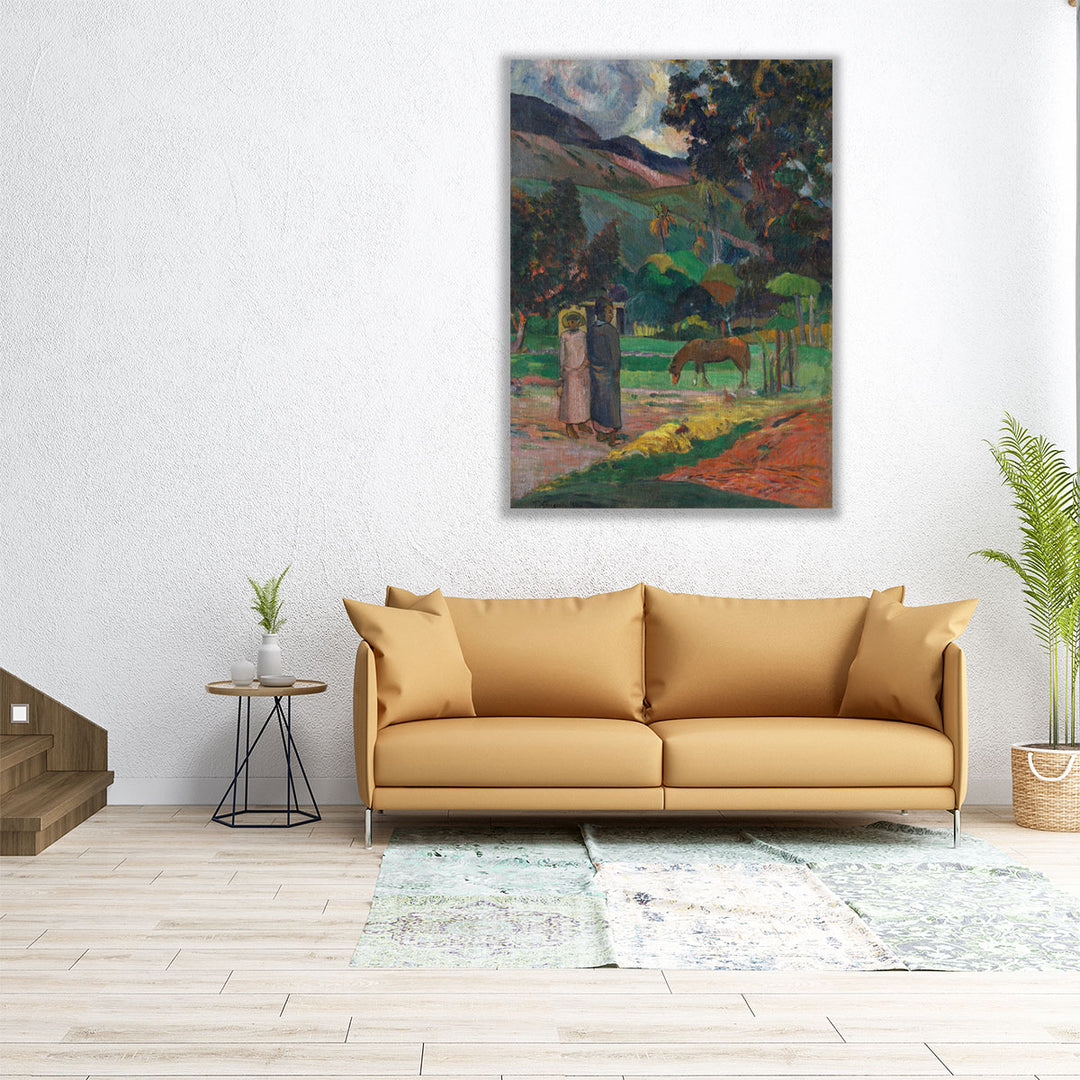 Tahitian Landscape, 1892 - Canvas Print Wall Art