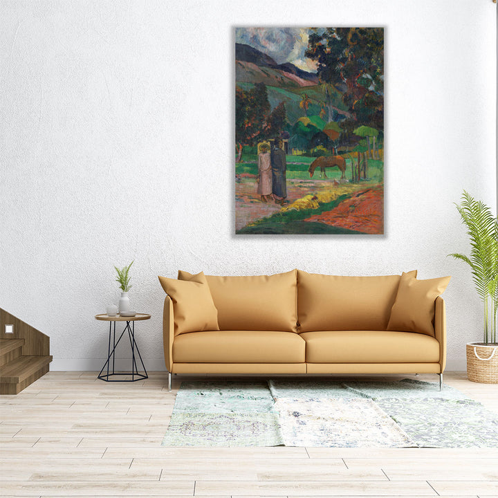 Tahitian Landscape, 1892 - Canvas Print Wall Art