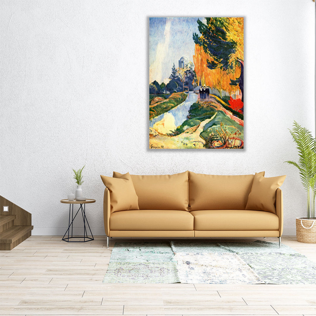 Les Alyscamps - Canvas Print Wall Art