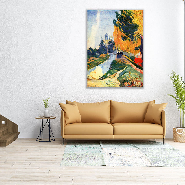 Les Alyscamps - Canvas Print Wall Art