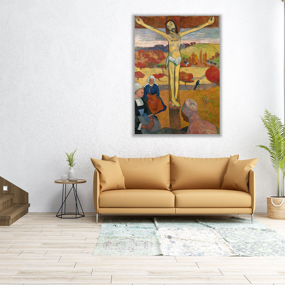 The Yellow Christ, 1889 - Canvas Print Wall Art