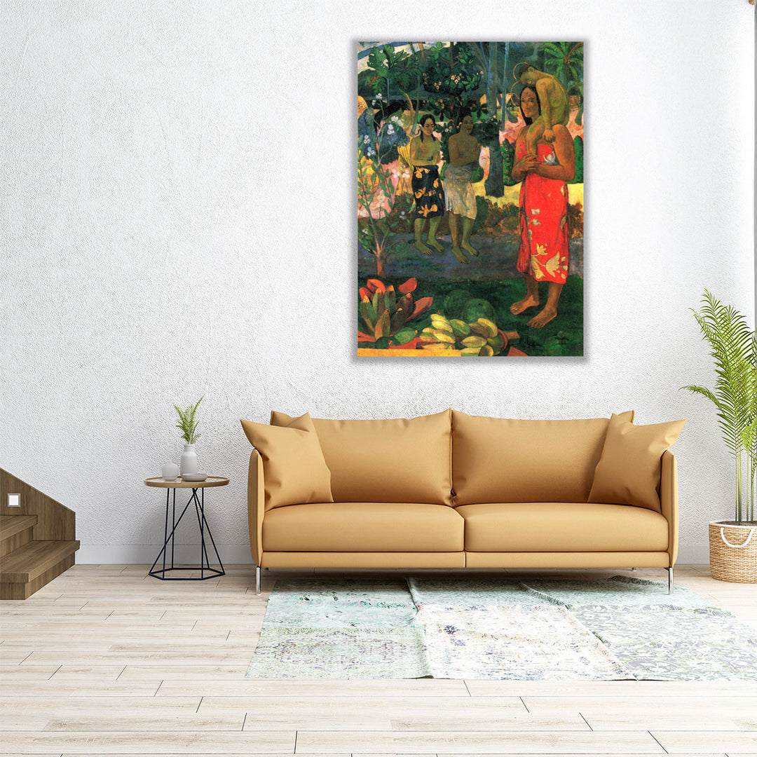 Gauguin ia Orana Maria - Canvas Print Wall Art