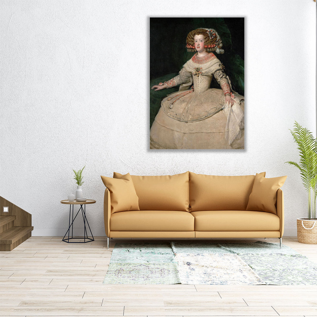 The Infanta Maria Theresa of Spain - Canvas Print Wall Art
