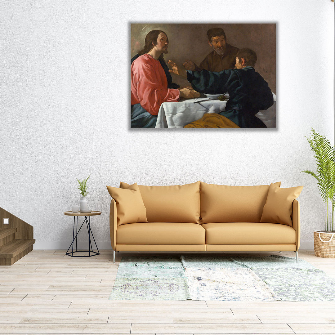 The Supper at Emmaus - Canvas Print Wall Art