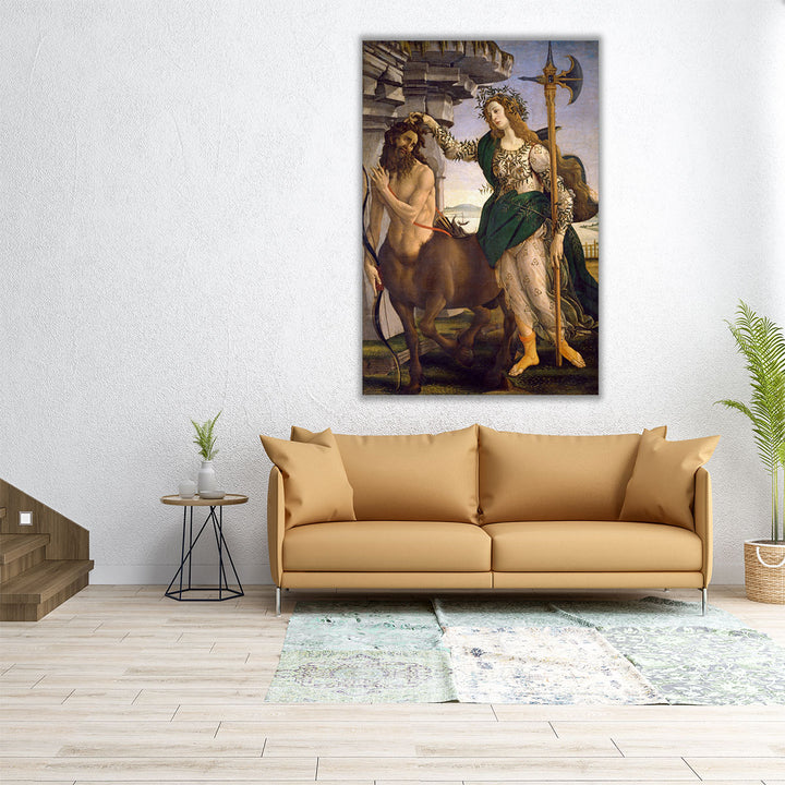 Pallas and The Centaur - Canvas Print Wall Art