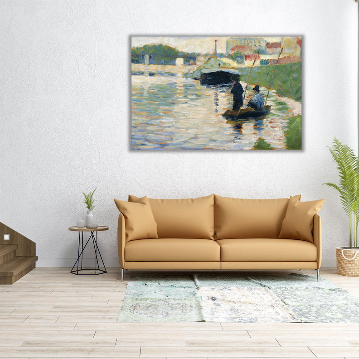 View of the Seine - Canvas Print Wall Art