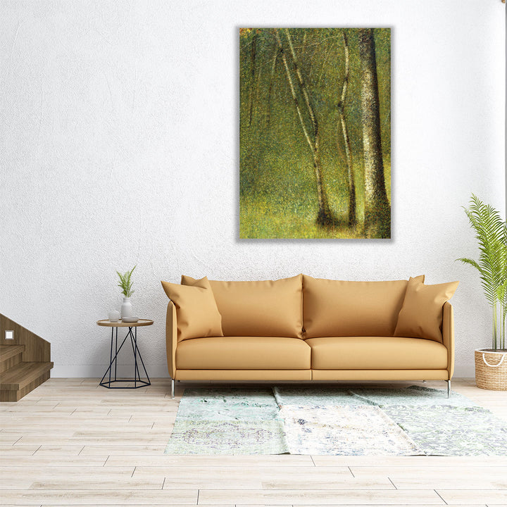 The Forest at Pontaubert, 1881 - Canvas Print Wall Art