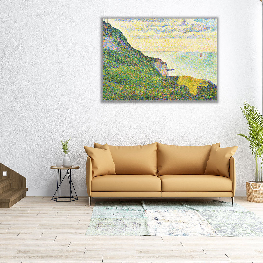 Seascape at Port en Bessin, Normandy, 1888 - Canvas Print Wall Art