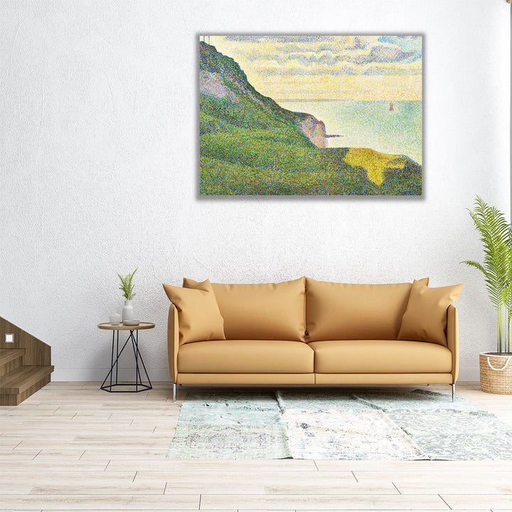 Seascape at Port en Bessin, Normandy, 1888 - Canvas Print Wall Art