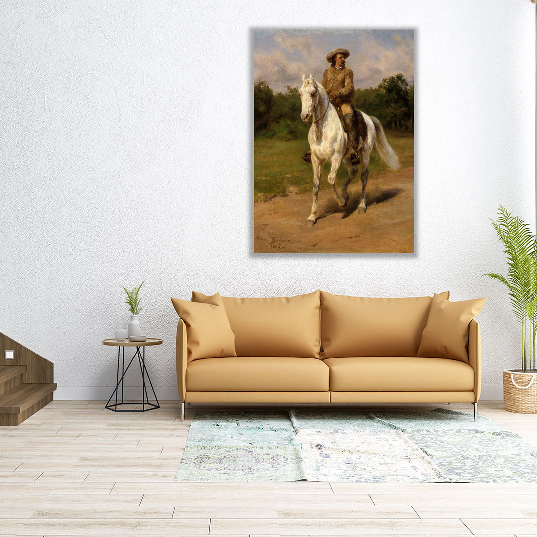 Buffalo Bill, 1889 - Canvas Print Wall Art