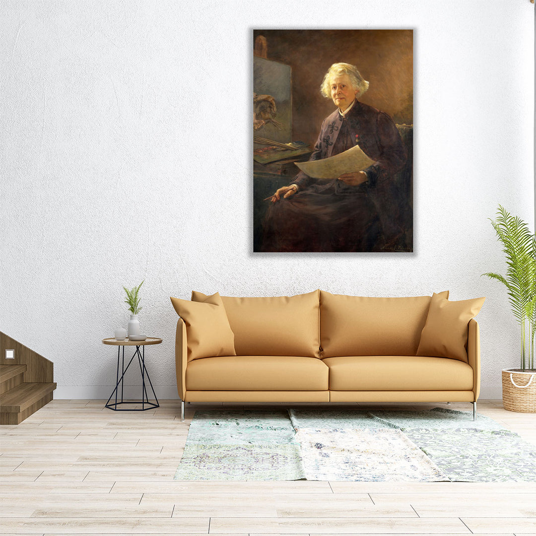 Portrait of Rosa Bonheur, 1898 - Canvas Print Wall Art