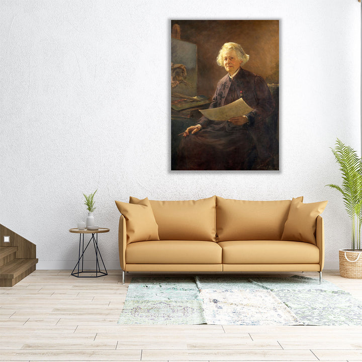 Portrait of Rosa Bonheur, 1898 - Canvas Print Wall Art
