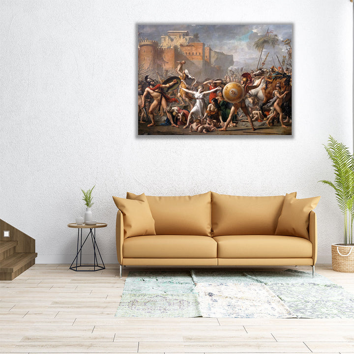 The Intervention Of The Sabine Women, 1799 - Canvas Print Wall Art